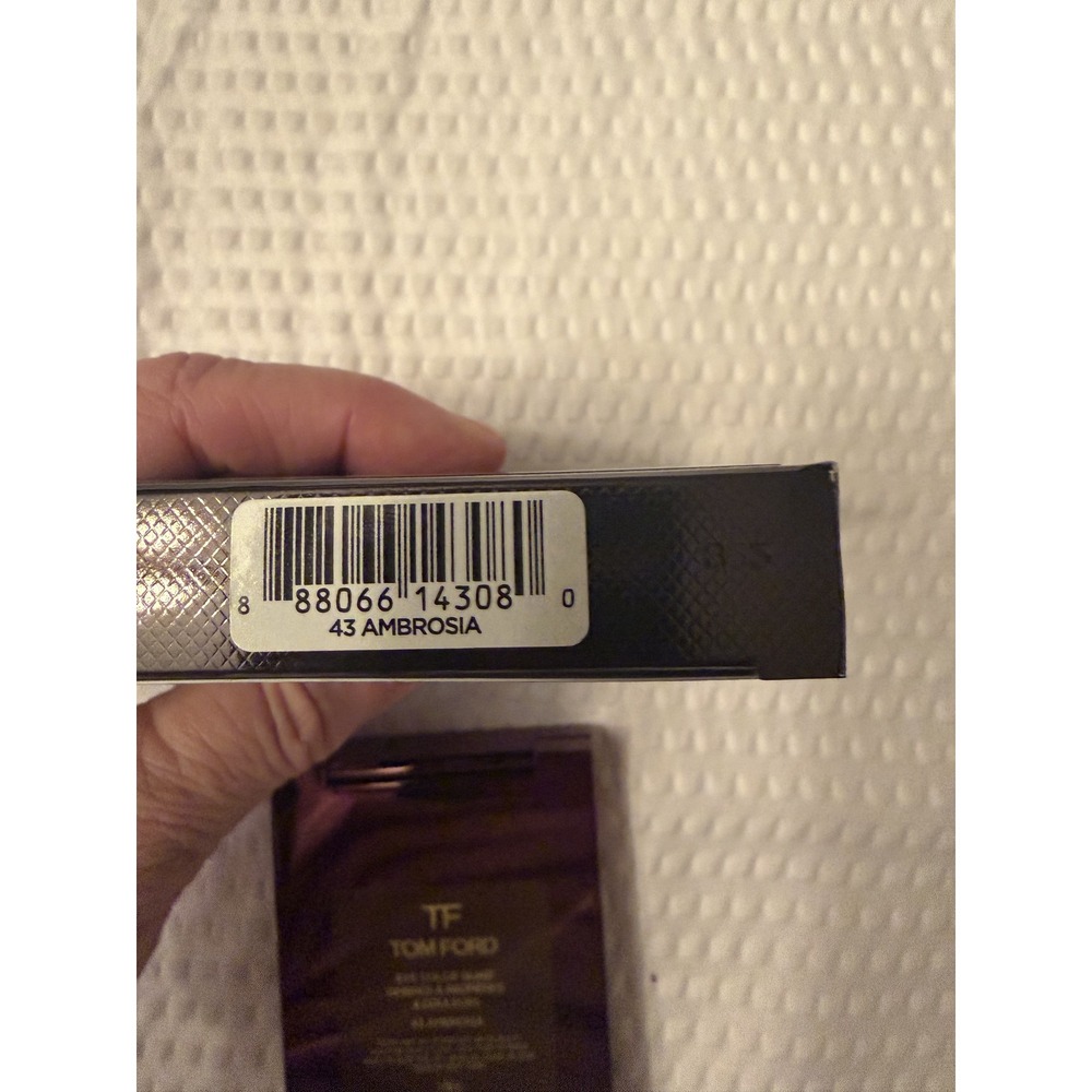 Tom Ford Eye Color Quad 43 Ambrosia Eyeshadow Palette Gold Burg Brown New Box - Picture 5 of 5